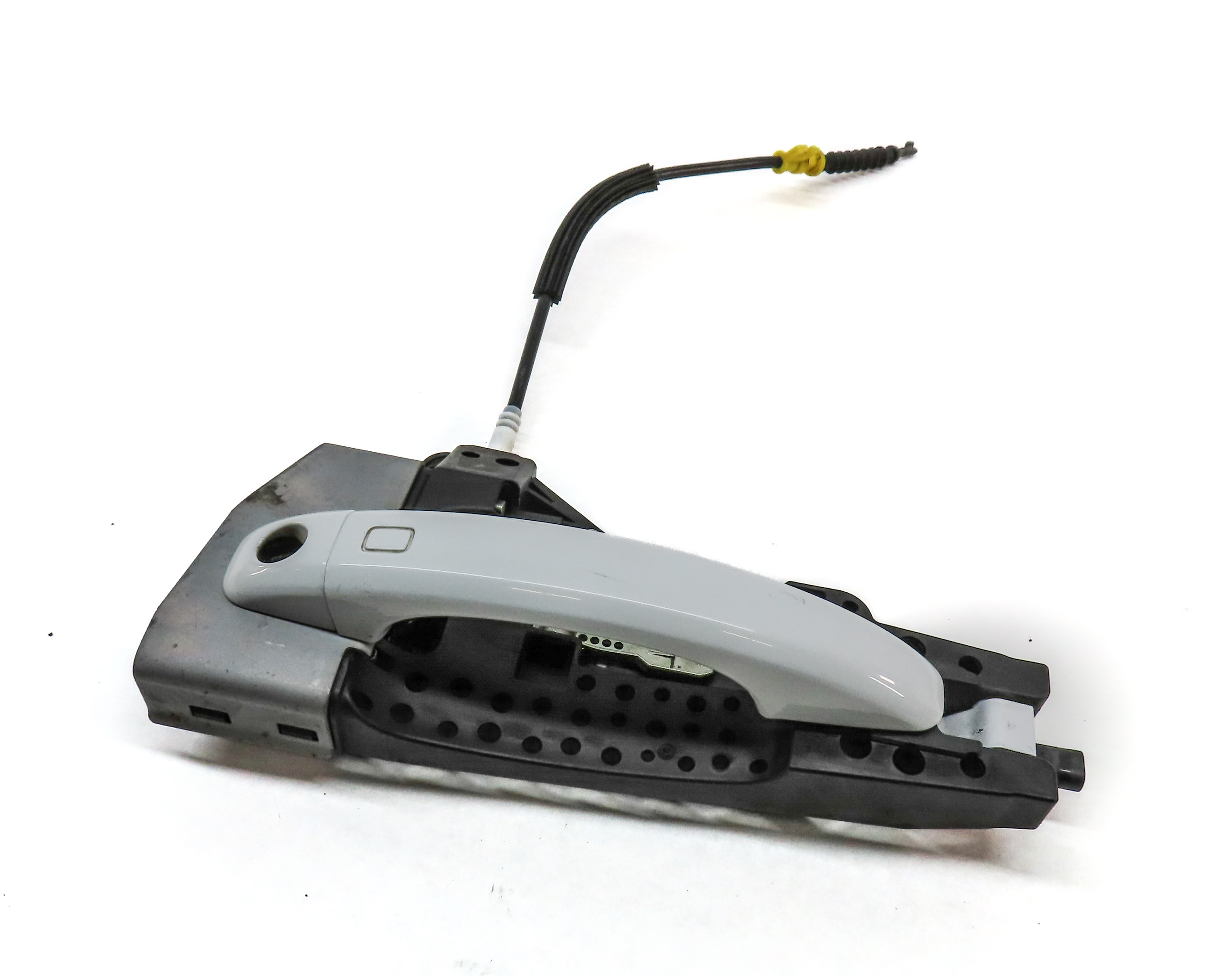 09-17 AUDI A4 S4 Q5 ALLROAD (B8 8K 8R) FRONT LEFT KEYLESS DOOR HANDLE (WHITE) — exact item pictured